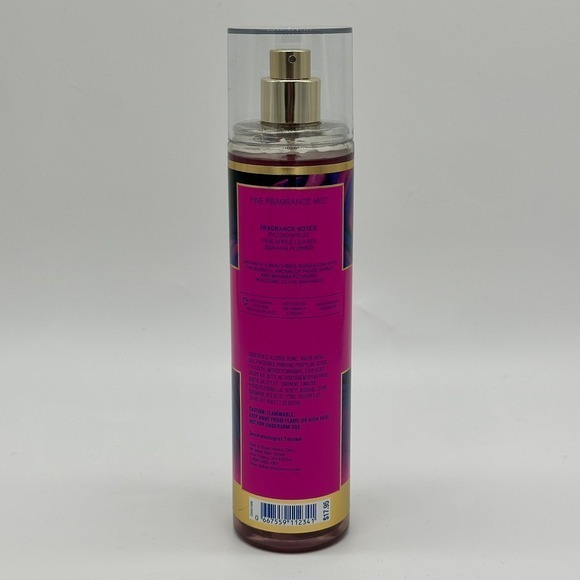 Bath and Body Works Bahamas Passionfruit Banana Flower Fine Fragrance Mist 8 oz - Picture 2 of 2